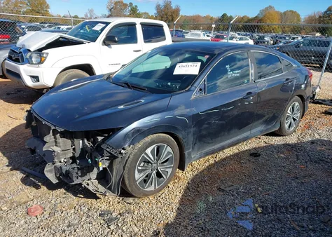 2017 Honda Civic Ex-L из США, поврежденный, VIN 19XFC1F89HE017693